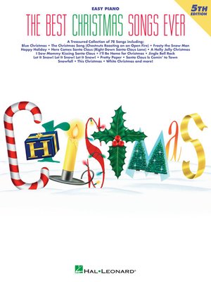 The Best Christmas Songs Ever  Easy Piano Songbook - ebook